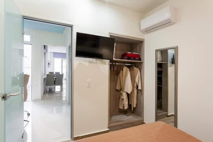 Luxury Pearl, Steps To The Beach Chania  Luaran gambar