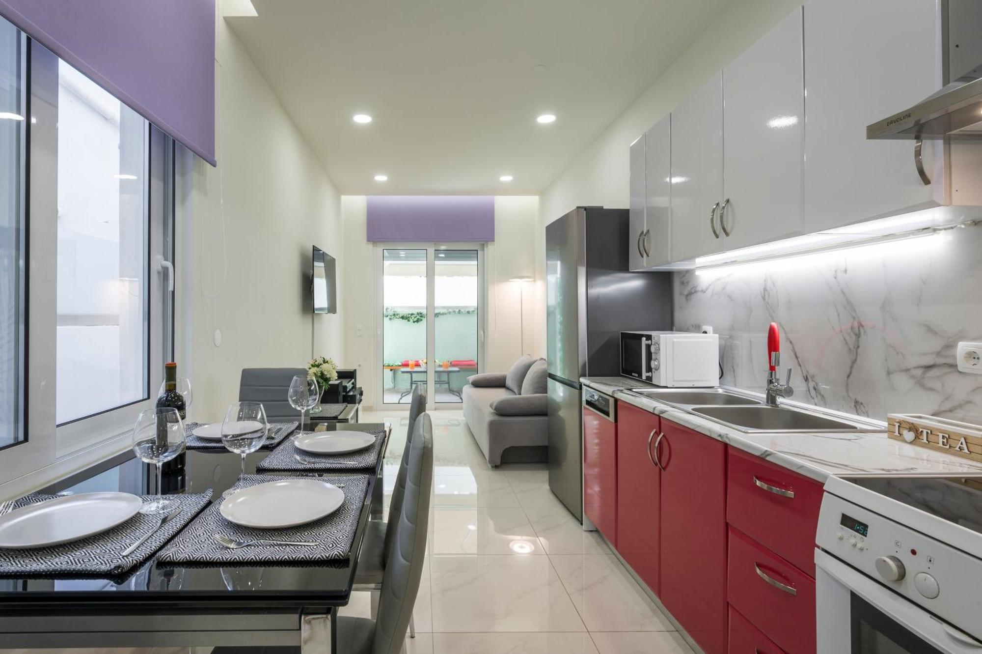 Luxury Pearl, Steps To The Beach Chania  Luaran gambar