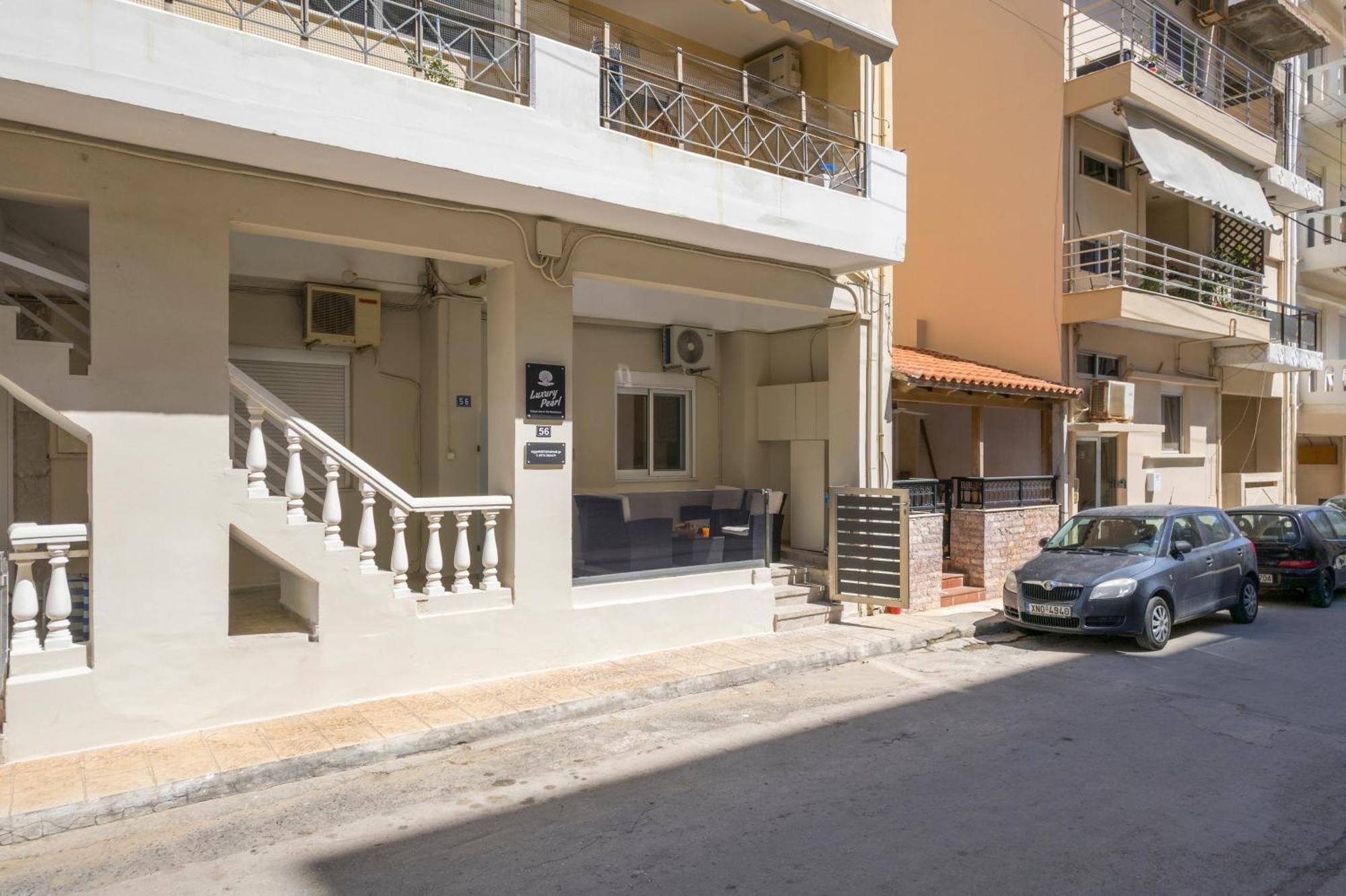 Luxury Pearl, Steps To The Beach Chania  Luaran gambar